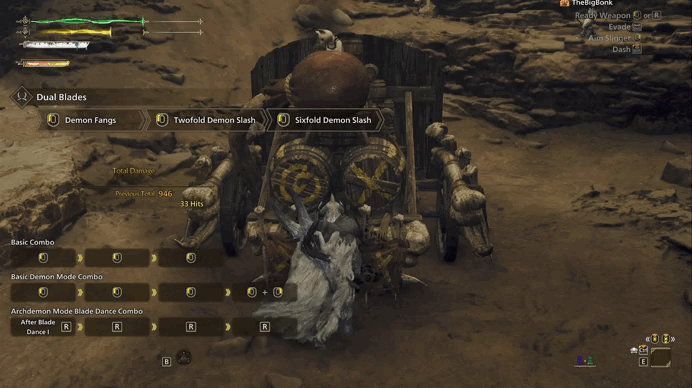 Do not make the mistake of using the full Demon Flurry Combo for Dual Blades in Monster Hunter Wilds.
