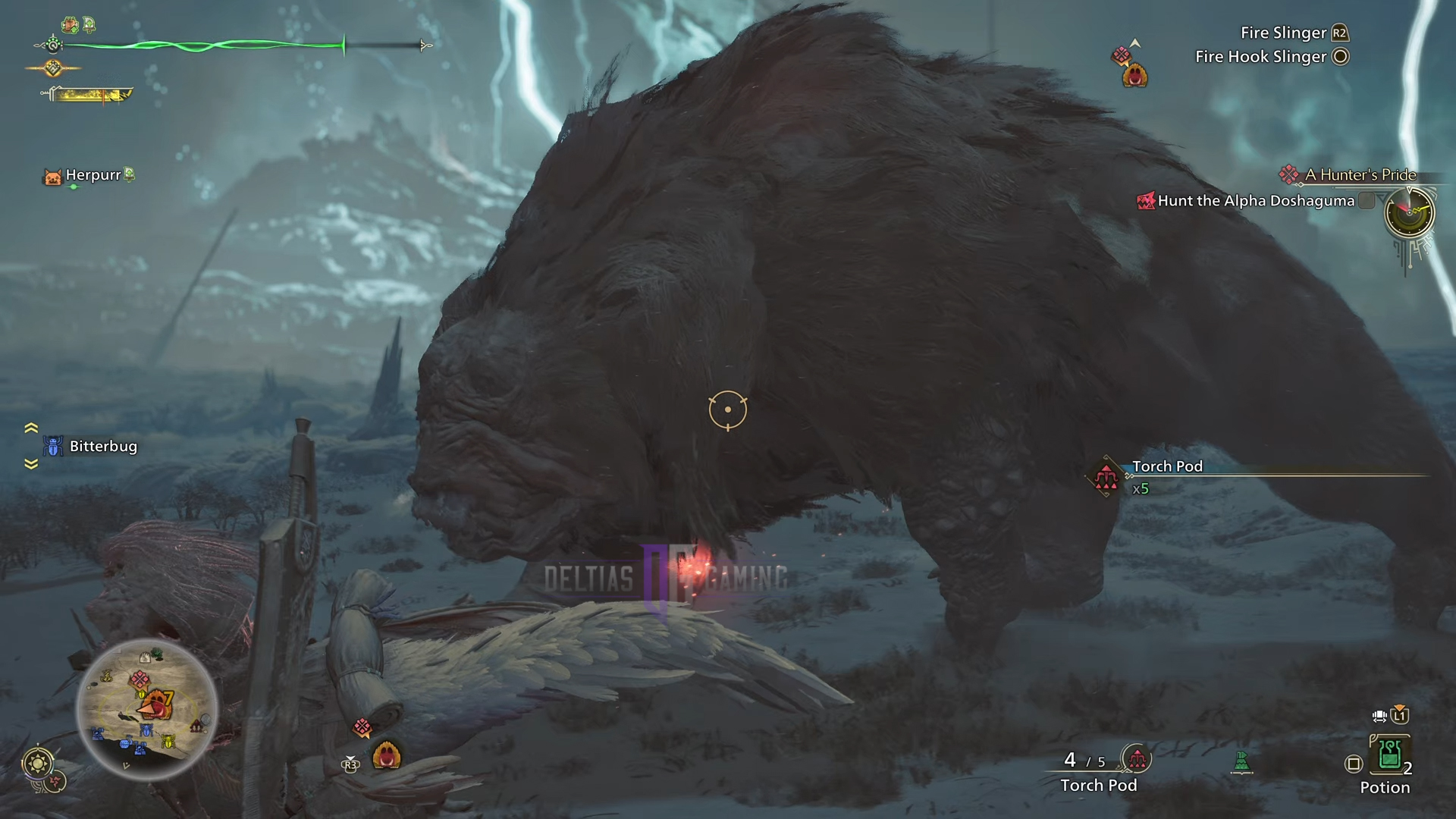 Fire and Thunder Are the Monster's Weaknesses