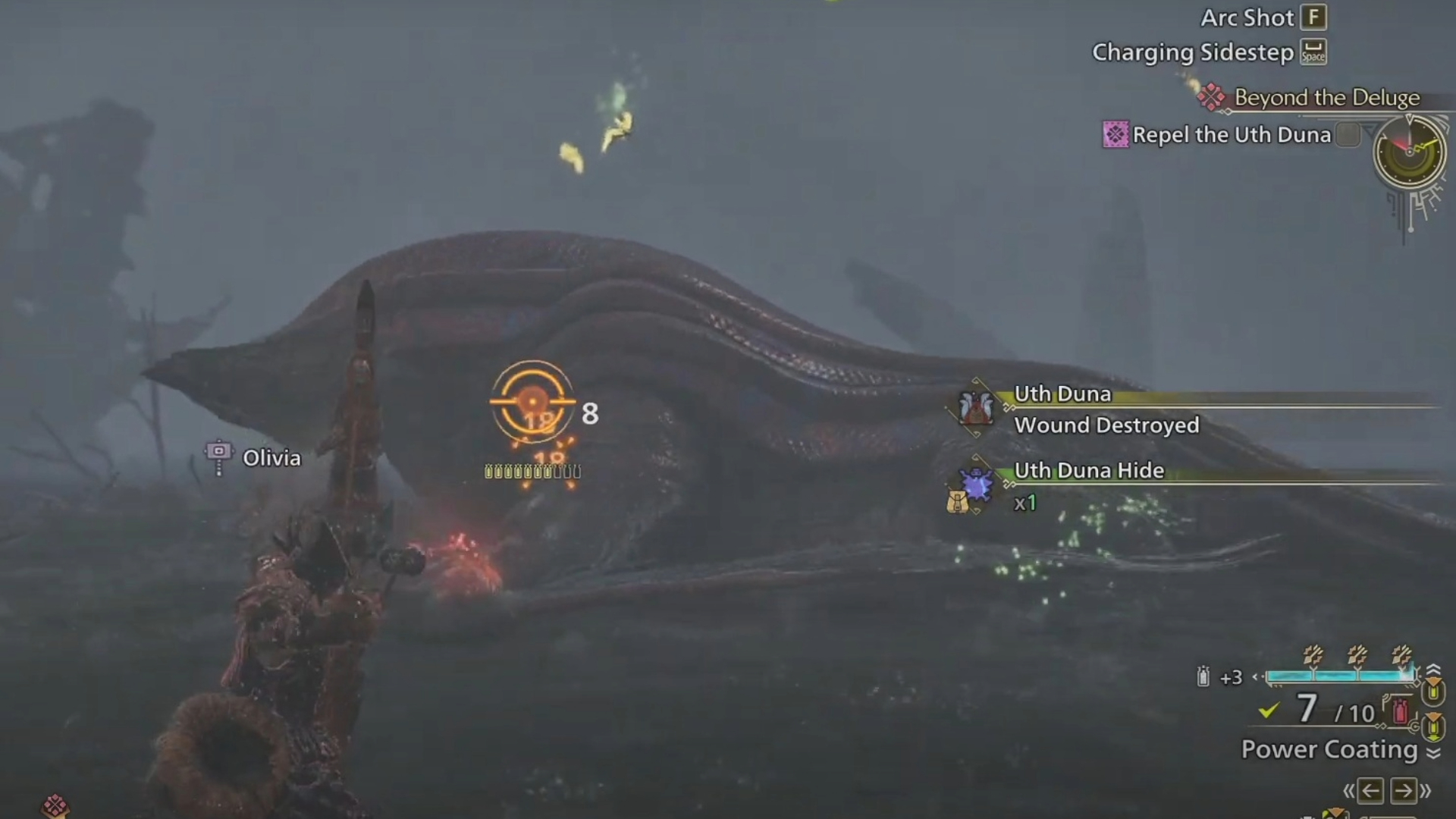 Rewards from slaying Uth Duna